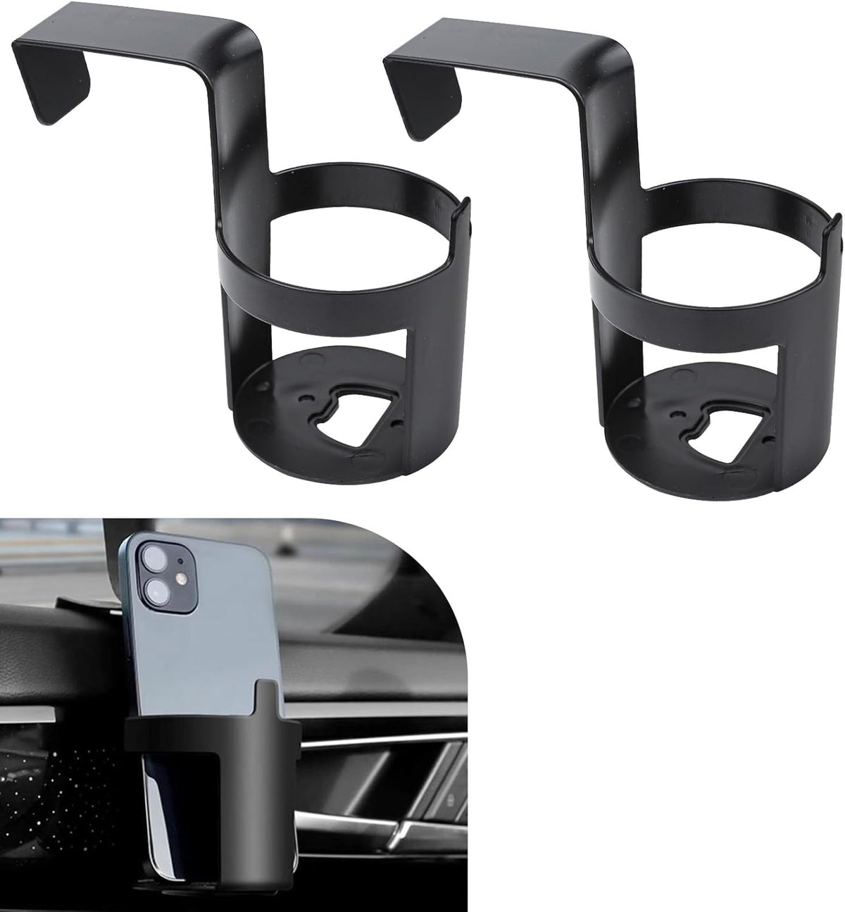 Porta Vasos para Puerta de Auto – Organizador Colgante Multifuncional (2 PCS)