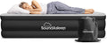 Colchón de aire de lujo SoundAsleep Products Dream Series, tecnología ComfortCoil, bomba de alta capacidad integrada para el hogar y camping - Doble altura, ajustable, inflable, portátil - Tamaño completo