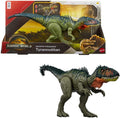 Mattel Jurassic World Rebirth Gigantic Thrashers Tyrannotitan | Figura de Dinosaurio con 2 Ataques Activados por Cola