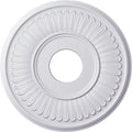 Medallón de Techo Decorativo Berkshire – 15 3/4" Diámetro, Compatible con Doselillos hasta 7" para Lámparas y Ventiladores