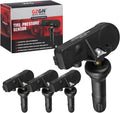 GZGN Sensor TPMS Compatible con Ford, Lincoln, Mazda y Mercury | 4 Piezas Pre-Programadas 315MHz | Sensor de Presion de Llantas para F-150, Focus, Ranger y Mas