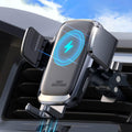 Cargador inalámbrico para coche JOYROOM, cargador de 15 W con soporte para teléfono de coche con sujeción automática y carga rápida, soporte para teléfono de coche para rejilla de ventilación compatible con iPhone 17/16/15 Pro Max Air, Galaxy S26/25 Ultra