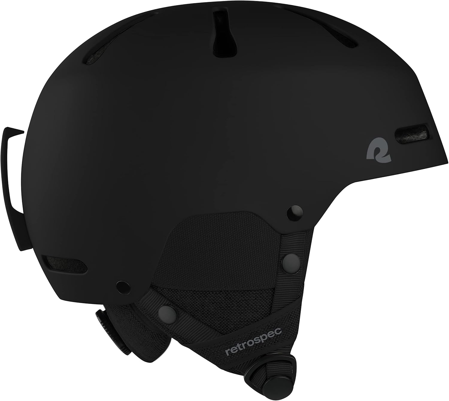 New Title : Retrospec Comstock Ski & Snowboard Helmet for Adults - Durable ABS Shell, Protective EPS Foam & 10 Cooling Vents - Adjustable Fit for Men & Women, Matte Black, Small 51-54cm