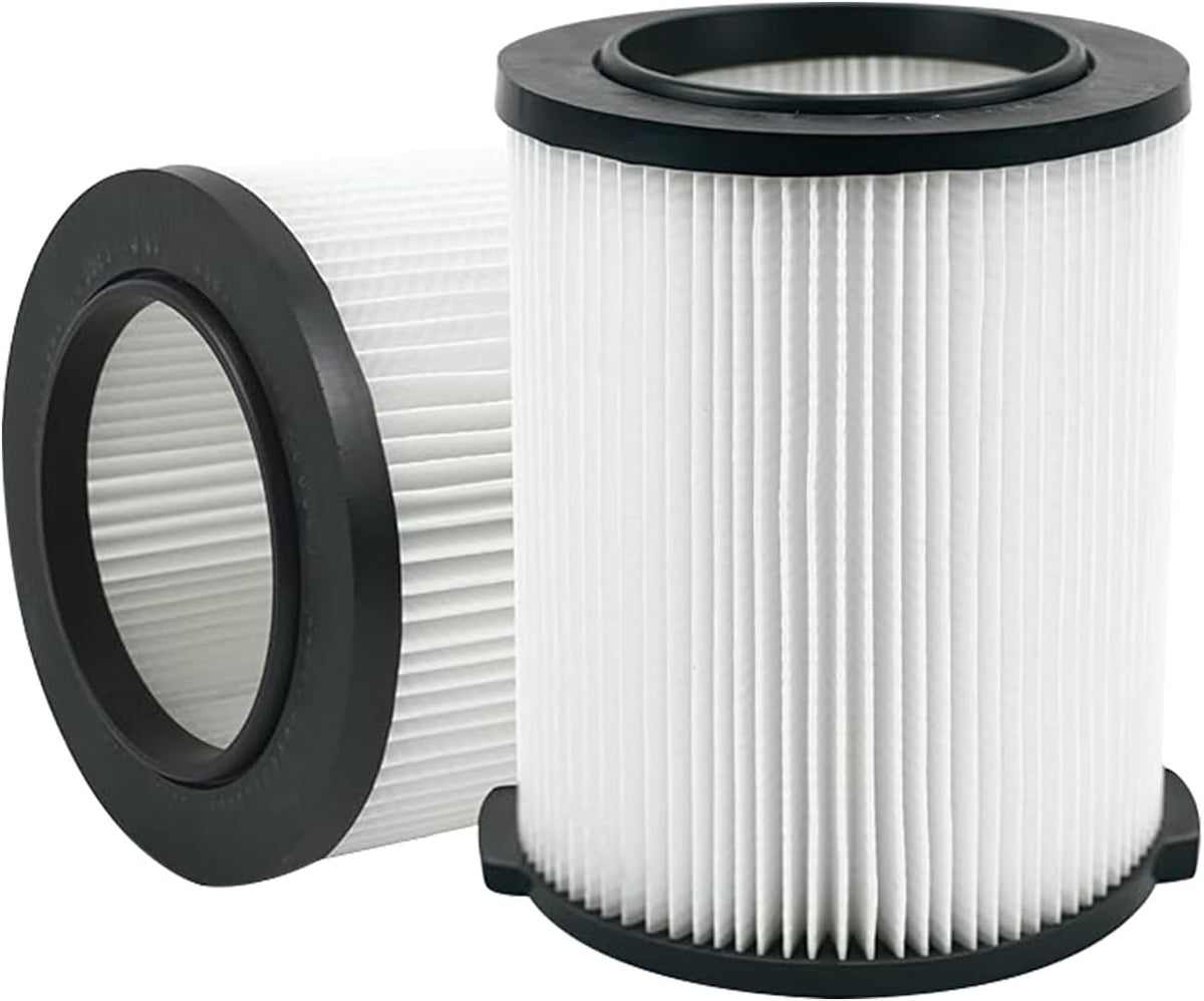 Filtro de repuesto ATXKXE VF4000 para aspiradoras húmedas o secas de 5 a 20 galones: WD5500, WD0671, WD6425, WD7000, WD1280, WD1851, WD1680, WD1956, RV2400A, VF4000 (paquete de 2).