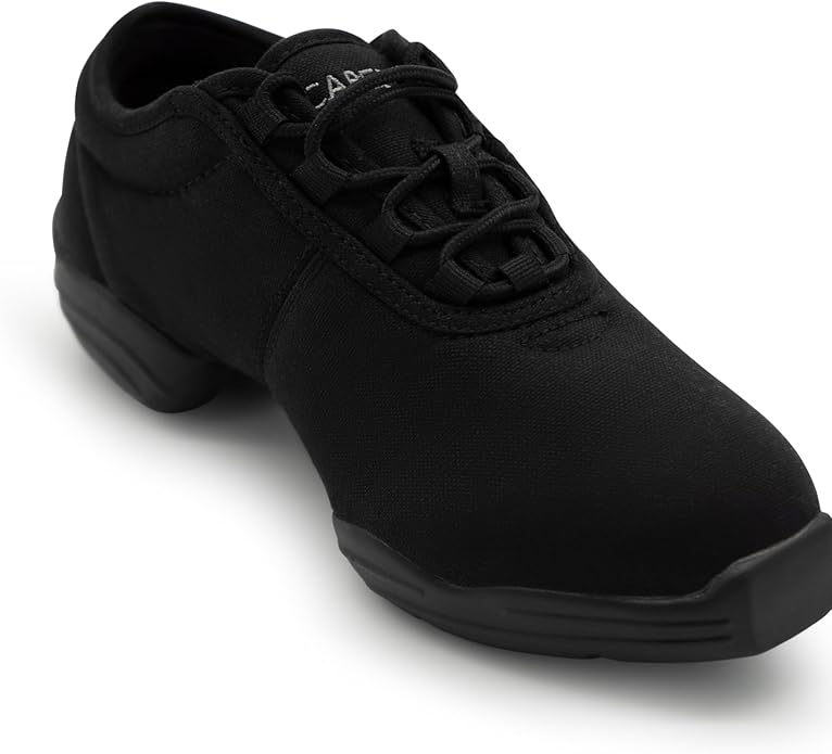 Capezio Tenis de baile de lona talla 34