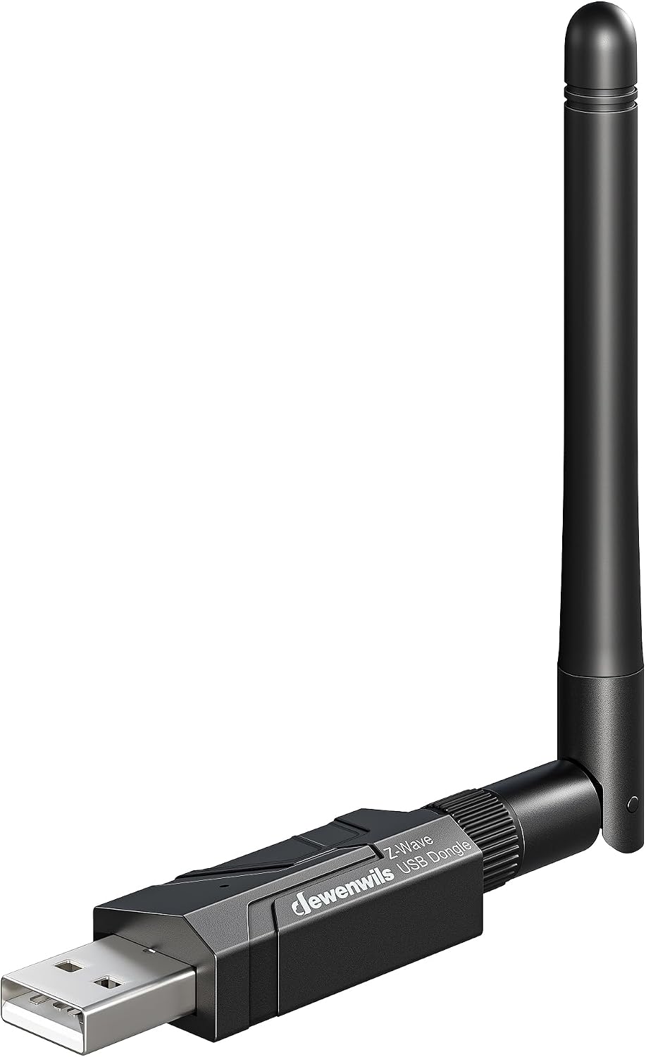 Adaptador USB Z-Wave DEWENWILS 800, memoria USB S2 de largo alcance, compatible con Home Assistant y otros concentradores para hogares inteligentes, controlador USB Plug & Play para hogares inteligentes de bricolaje.