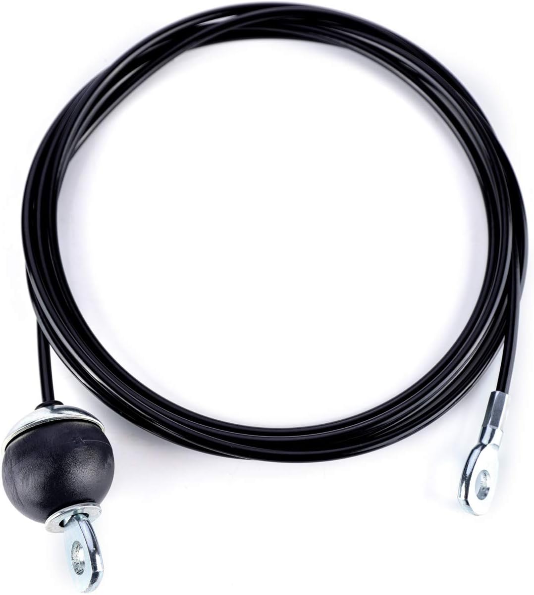Cable Polea Fitness, Accesorios Máquina Cables Reemplazo, Acoplamientos Cable Polea Gimnasia, Cable Acero Pesado 5 mm 300 cm Máquina Polea