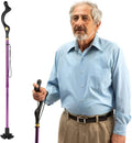 Bastón Plegable Ajustable para Hombres y Mujeres – 10 Alturas, Autosostenible, Portátil y Cómodo