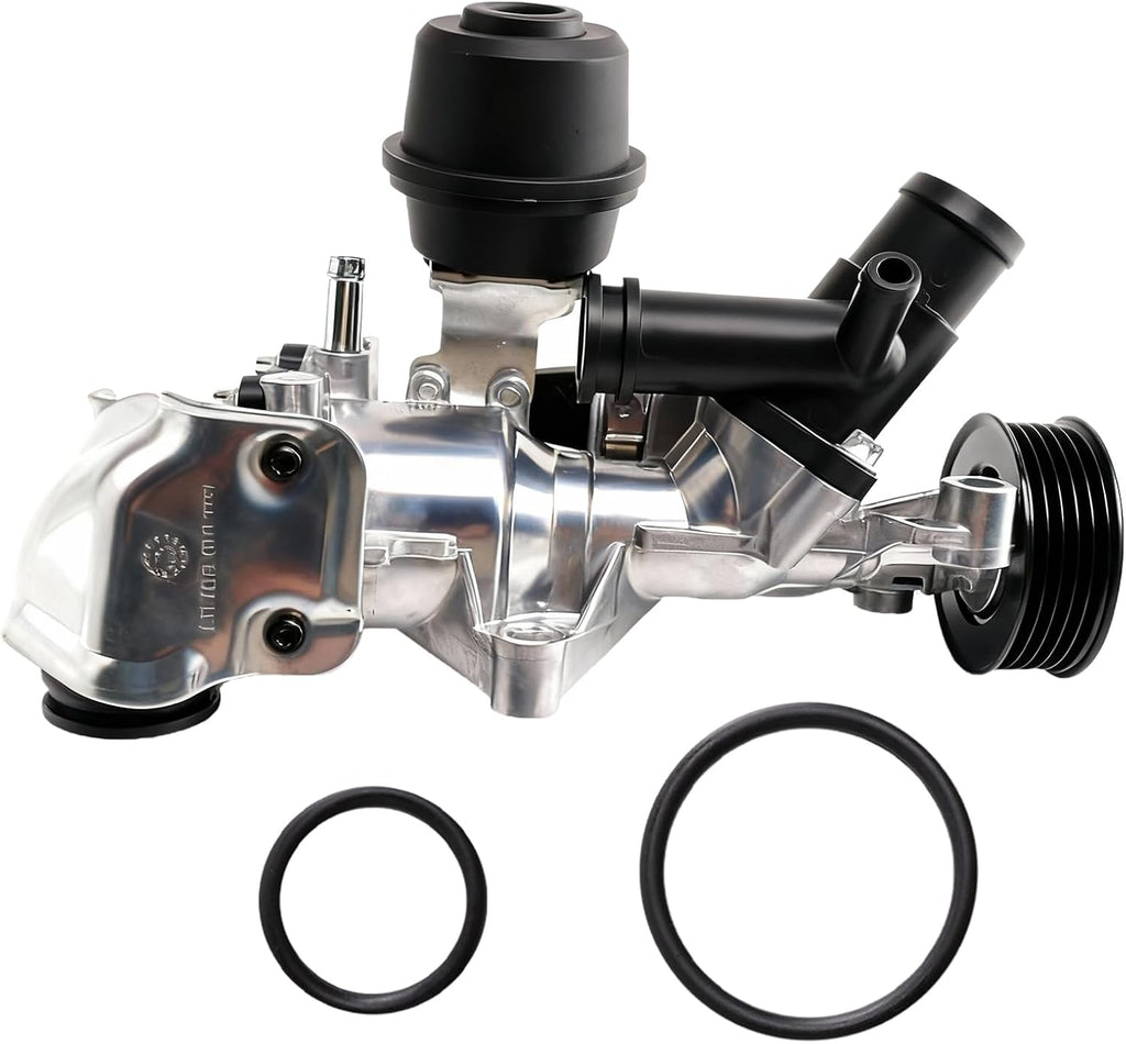 Bomba de agua del motor para Mercedes-Benz GLA 250 4Matic 2015-2020, GLA 45 AMG 4Matic 2015-2018, CLA 250 4Matic 2014-2019 2.0L L4, OE# 2702000800 2702000000