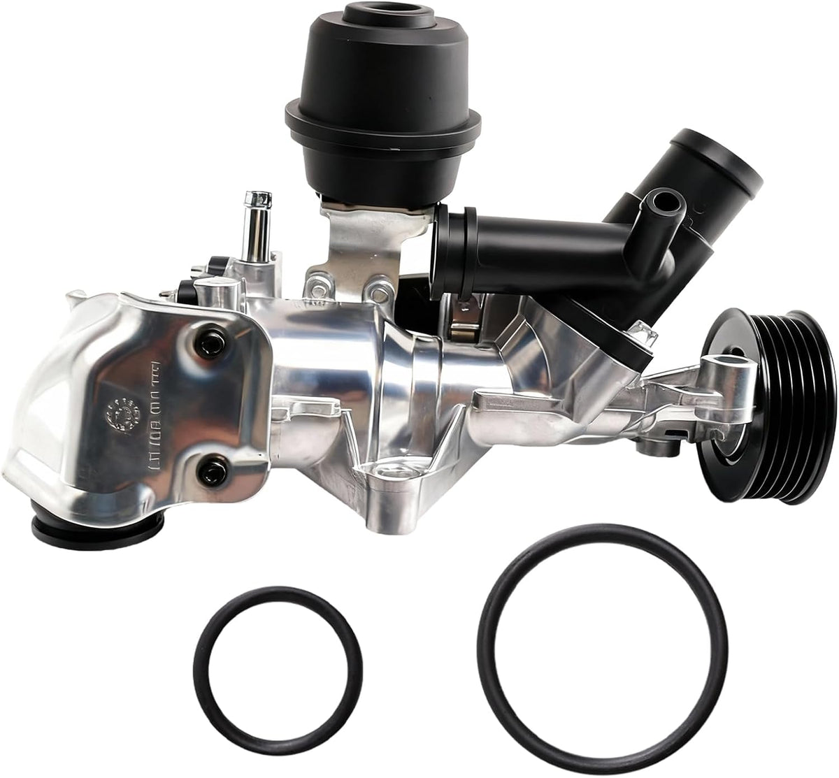 Bomba de agua del motor para Mercedes-Benz GLA 250 4Matic 2015-2020, GLA 45 AMG 4Matic 2015-2018, CLA 250 4Matic 2014-2019 2.0L L4, OE# 2702000800 2702000000