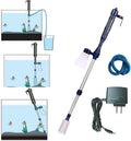 Aspiradora eléctrica para acuarios LONDAFISH con sifón y filtro de grava para agua, lavadora de arena 