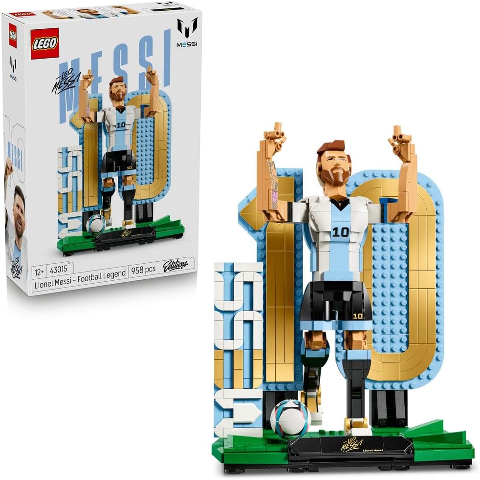 LEGO Editions Lionel Messi – Leyenda del Fútbol 43015
