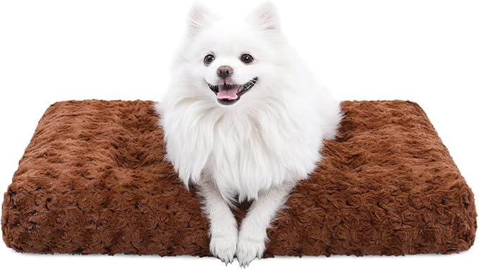KSIIA Cama para perros lavable Camas para perros de lujo de felpa Cama para perros cómoda Alfombrilla antideslizante para dormir para mascotas para razas de perros grandes, jumbo, medianos y pequeños