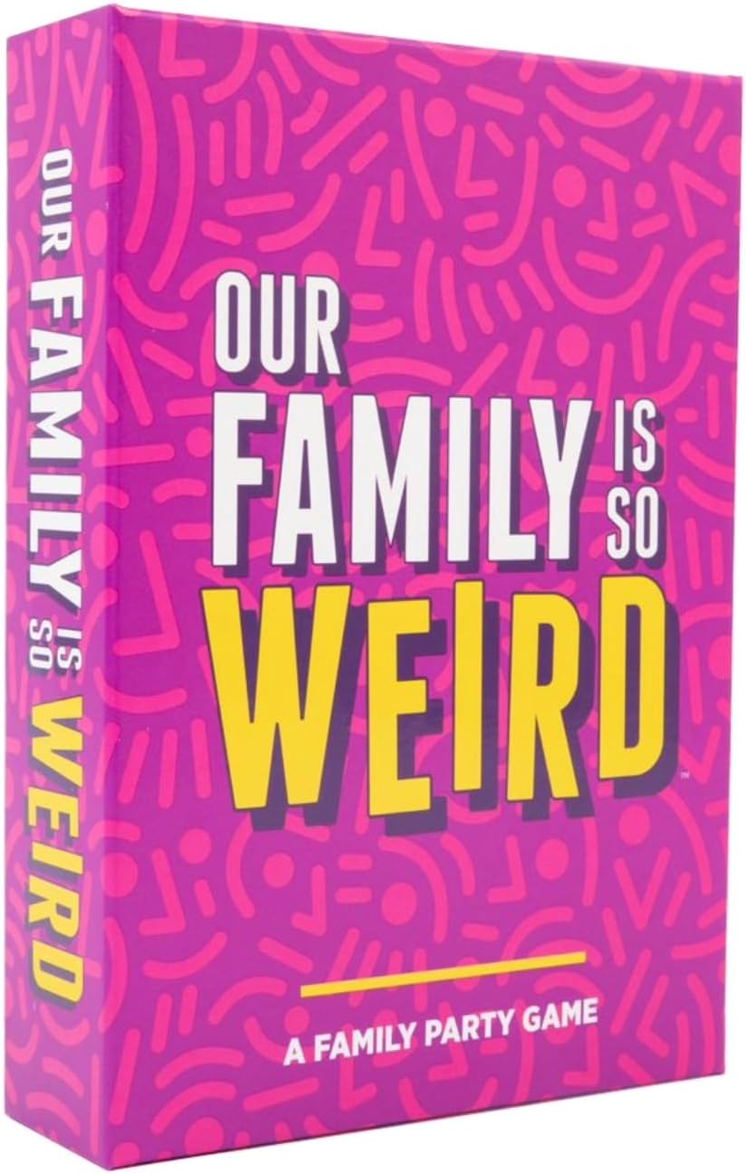 DSS Games Nuestra familia es muy rara [Un juego de cartas familiar para decidir quién es más propenso a... | Idea para una noche de juegos para adolescentes, adultos y grupos. Ideal para reuniones, vacaciones y viajes por carretera]
