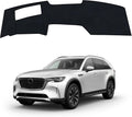Con diseño en el centro | Funda de Tablero WAYIDSS para Mazda CX90 2024-2025-2026 | Compatible con HUD, Antideslizante, Protección Solar