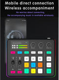 Tarjeta de Sonido, Entrada AUX XLR Bluetooth de 3,5 Mm (BLACK)