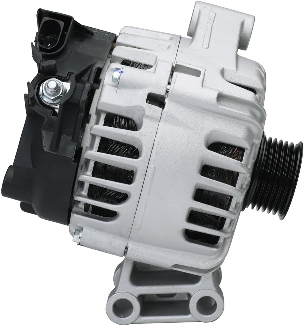 GOLPE EN EL PROTECTOR-Alternador KALANBAY 56029733AB | Para Chrysler Pacifica 2017-2020, Voyager 2020 y Ram ProMaster 1500/2500/3500 2022-2023 | 12V 220A | Polea Decoupler de 6 Canales