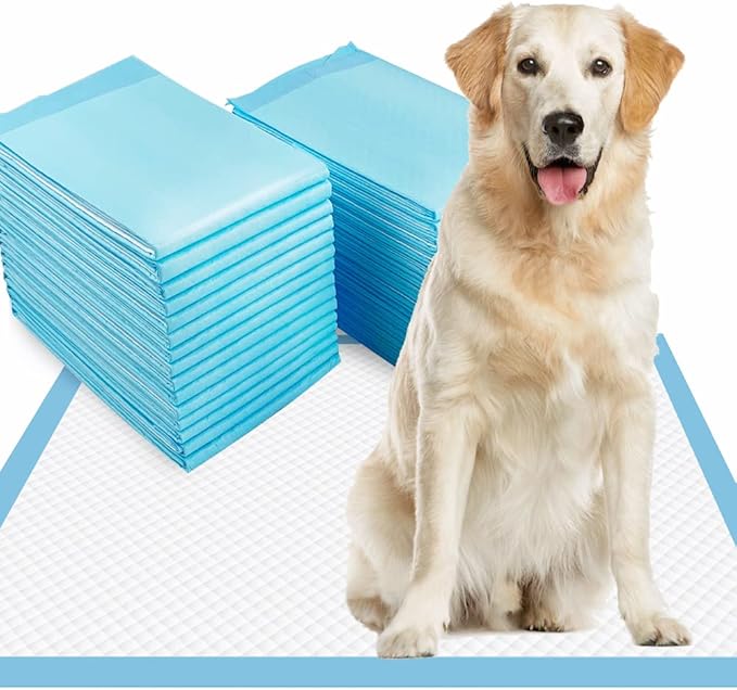 Pads Sanitarios para Perro Dogcator XXL 30"x36" Pack de 30 — Súper Absorbentes, Desechables, Uso Interior y Exterior