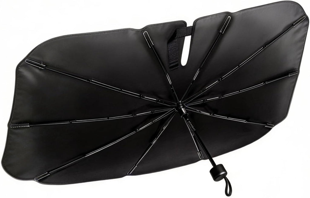 Parasol para parabrisas de coche: Parasol para parabrisas y 10 esqueletos