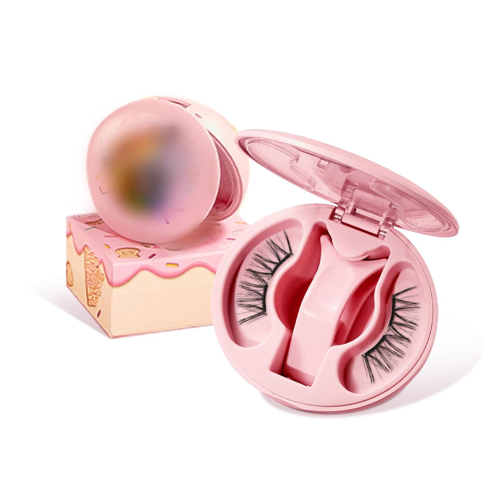 WOSADO—Kit de pestañas magnéticas suaves Zootopia 1 con aplicador, Disney [N.º 18 Negro Terciopelo] Pestañas magnéticas reutilizables sin pegamento de 21,5 mm, pestañas postizas libres de crueldad animal, resistentes al agua, ligeras, para maquillaje