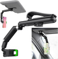 Soporte de Teléfono para Visera de Auto con Giro 360° y Brazo Ajustable 180° — Universal