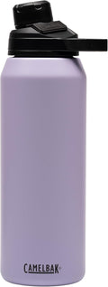PRESENTA UN GOLPE-Botella de Agua Camelbak Chute Mag 32 oz | Acero Inoxidable con Aislamiento al Vacío | para Viaje y Aire Libre | Morado Pastel