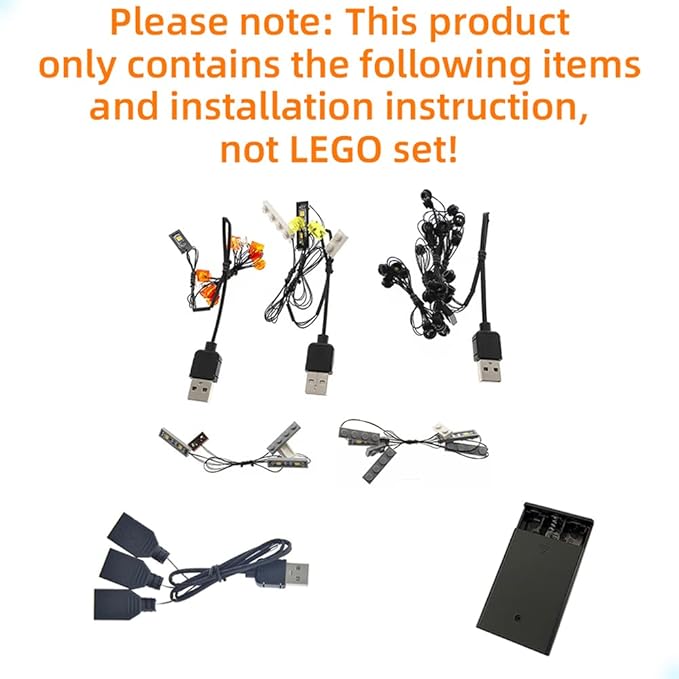 Kit de Luces LED Hilighting para LEGO Ideas 21330 Mi Pobre Angelito – Modelo No Incluido