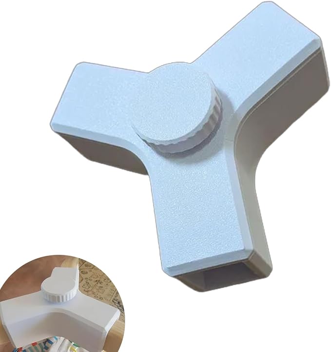 Conector superior de repuesto para gimnasio de juegos Lovevery, abrazadera/soporte superior, compatible con el modelo anterior para gimnasio de juegos Lovevery (blanco)