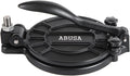 Prensa para tortillas de 8 pulgadas con grosor ajustable, color negro. Ideal para hacer roti, masa, dosa, tawa, tamales, pizzas, tartas y hamburguesas (se necesita papel de aceite o papel para hamburguesas adicional). 