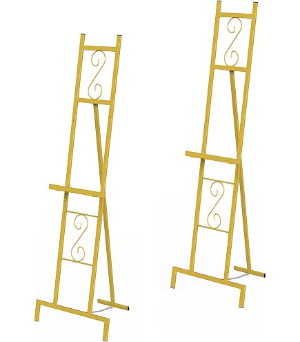 Paquete de 2 soportes de caballete para cartel, soporte de marco de póster