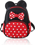 Mochila pequeña Voikukka para niñas, mochila escolar para niños pequeños, mochila infantil linda para niños pequeños, mochila para guardería de bebés, mochilas para niñas pequeñas, mochilas para jardín de infantes, juguetes de ratón, accesorios de viaje