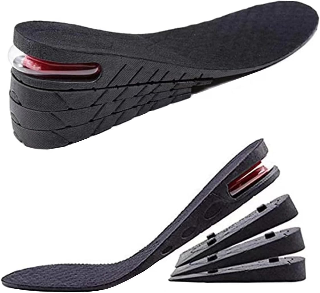Plantillas Aumento Altura 4 Capas Air Up Zapatos Elevadores 7,5 cm Levantadores Talones Hombres Mujeres