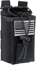 Funda Táctica MOLLE para Radio Baofeng UV-5R — Porta-Radio Militar Ajustable para Cinturón y Chaleco