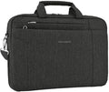 Maletín Bandolera Kroser para Laptop 15.6" – Impermeable, Gran Capacidad, Unisex, Negro