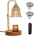 Candle Warmer Lamp – Calentador de Velas sin Llama con 2 Bombillas, Timer y Regulador de Intensidad