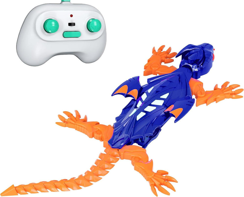 Kimdog Wall Crawler Gecko, Electric Lizard Toy, Remote Control Climbing Car, Rc Robot Kids Toys, 2025 Cool Stuff Gadgets for Boys Girls, Christmas Birthday Gifts for Age 6+ Year Old