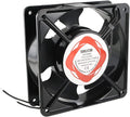 Ventilador de refrigeración uxcell de 120 mm x 120 mm x 38 mm, DP200A, CA 220-240V, 0,14A, doble rodamiento de bolas.