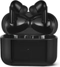 Audífonos Inalámbricos Amazon Basics Bluetooth 5.4 | IPX4, 28 Horas de Batería, Micrófono, Estuche de Carga, Negro