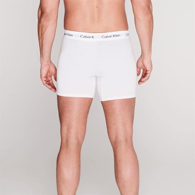 Calvin Klein Calzoncillos Bóxer Brief Clásicos de Algodón para Hombre (3 unidades)