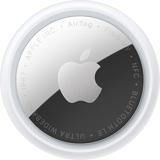 Apple AirTag 2da Generación | Rastreador Bluetooth, Altavoz 50% Más Fuerte, Banda Ultra Ancha