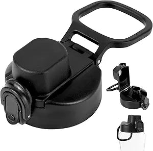 Gosknor – Tapa de Repuesto para Botella Cirkul 12/22/32/42oz | Antifugas | Tapa Abatible | Sin BPA | NOTA IMPORTANTE: EN EL SET VIENEN 2 TAPAS DE REPUESTO