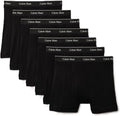 Calvin Klein Calzoncillos Bóxer Clásicos de Algodón para Hombre (7 unidades) – Talla S