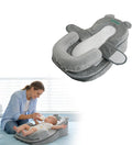 Almohada de Alimentación para Bebé, Almohada de Alimentación Anti Desbordamiento para Reducir el Reflujo, Almohada de Lactancia de Seguridad, Cojín Reclinatorio para Bebé