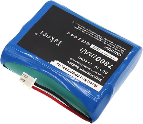 Batería de Reemplazo ChoyoqeR Compatible SPMB6000LITX – 3.7V 7800mAh para Transmisor iX12, NX6 y NX8