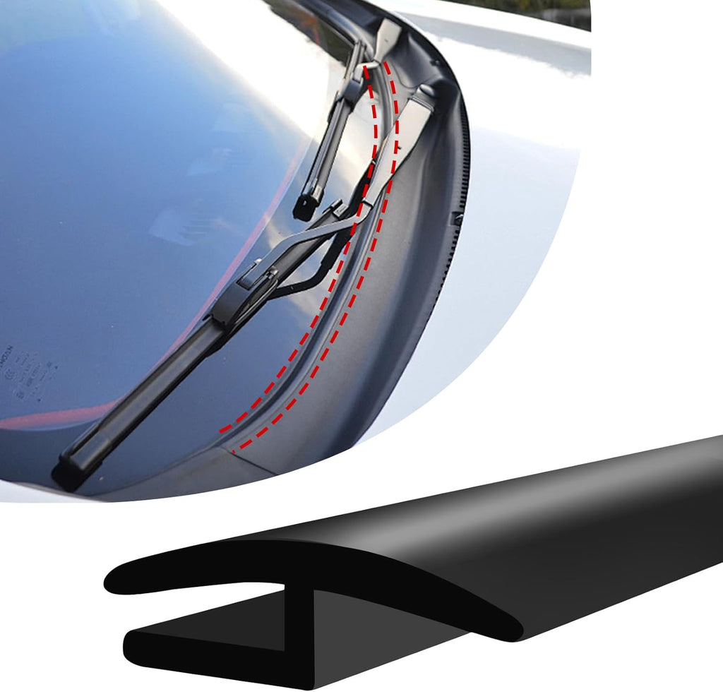 Sello de Goma para Parabrisas y Techo Solar 1.8M – Burlete Impermeable para Autos, Camiones y SUV