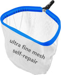 TidyMister Red Recogehojas para Piscina 17.5 pulgadas | Malla Ultra Fina de Nylon para Arena, Limo, Polen y Escombros | para Piscinas Elevadas y Enterradas