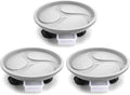 Soporte Rodante para Macetas 13" Pack x3 – Una Bandeja Inferior Tiene un Corte | Ruedas 360°, Drenaje