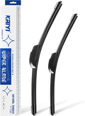 KAIYI Plumillas Limpiaparabrisas 19 + 19 Pulgadas, Compatibles con Jeep Liberty 2002-2012, Toyota Tundra 2000-2006 y Sequoia 2001-2007, Repuesto Premium, Paquete de 2