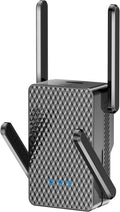 Amplificador de señal WiFi 6, alcance máximo de hasta 19 980 pies cuadrados para el hogar, repetidor WiFi de doble banda AX3000, extensor de Internet inalámbrico con puerto Gigabit Ethernet. 