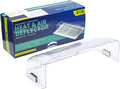 Deflector de Aire DGQ 8" a 12" Ajustable — Magnético Irrompible para Rejillas de Piso, Pared y Techo